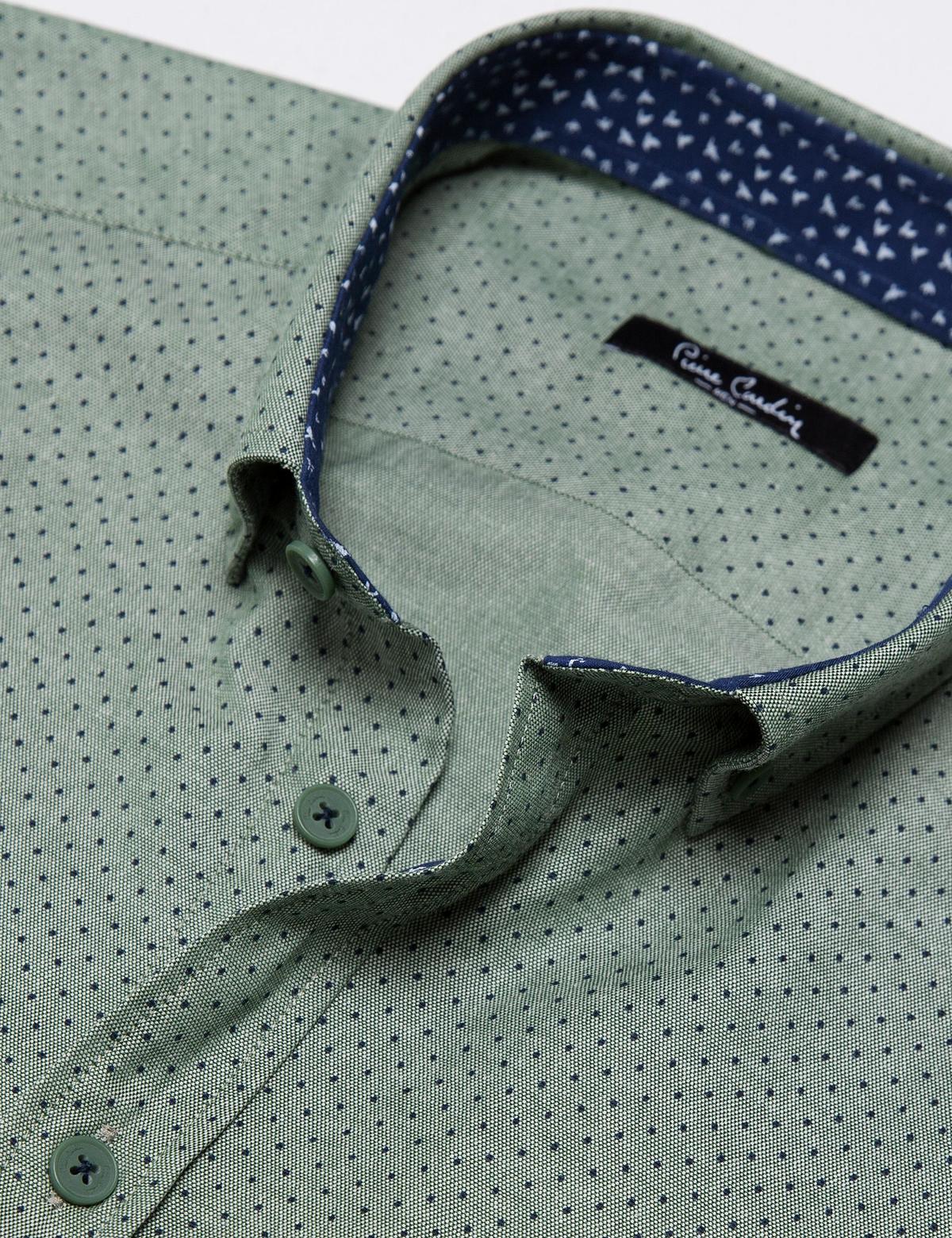 Yeşil Slim Fit Gömlek - 50187545004