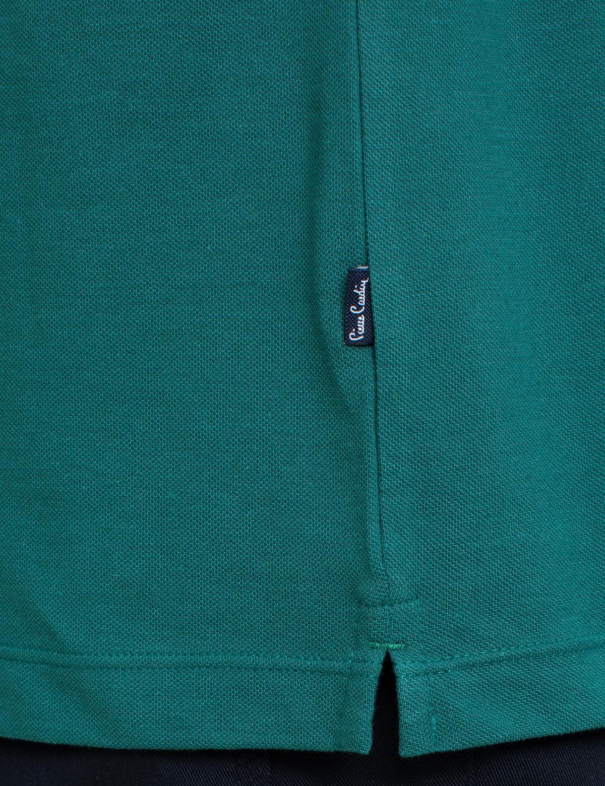 Koyu Yeşil Slim Fit Polo Yaka Basic T-shirt - 50197145067