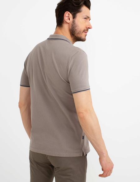 Taş Slim Fit Polo Yaka Basic T-shirt - 50197145058