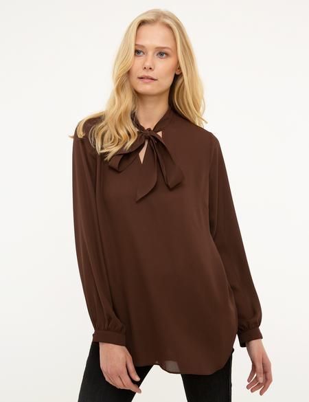 Kahverengi Dokuma Gömlek - 50197178039