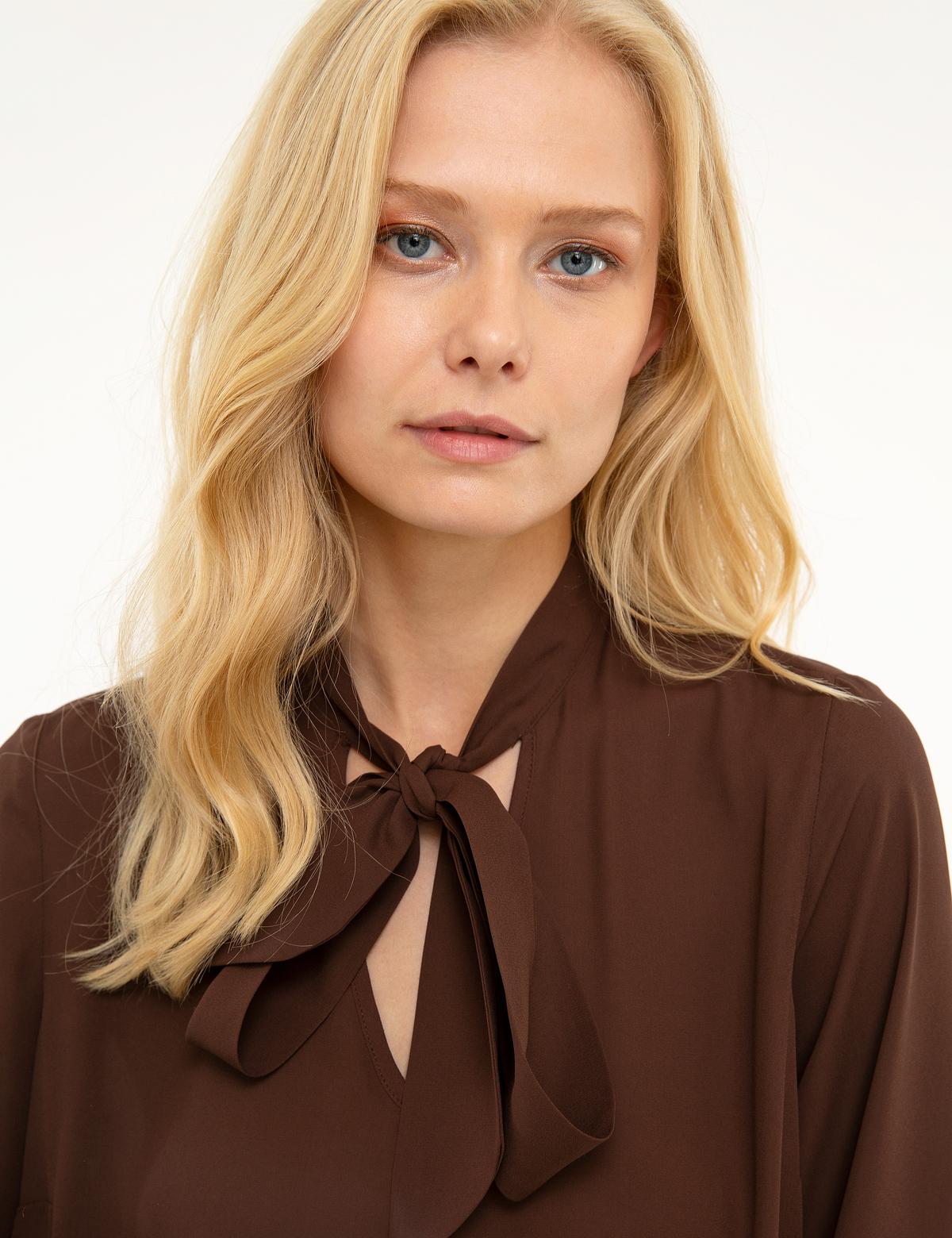 Kahverengi Dokuma Gömlek