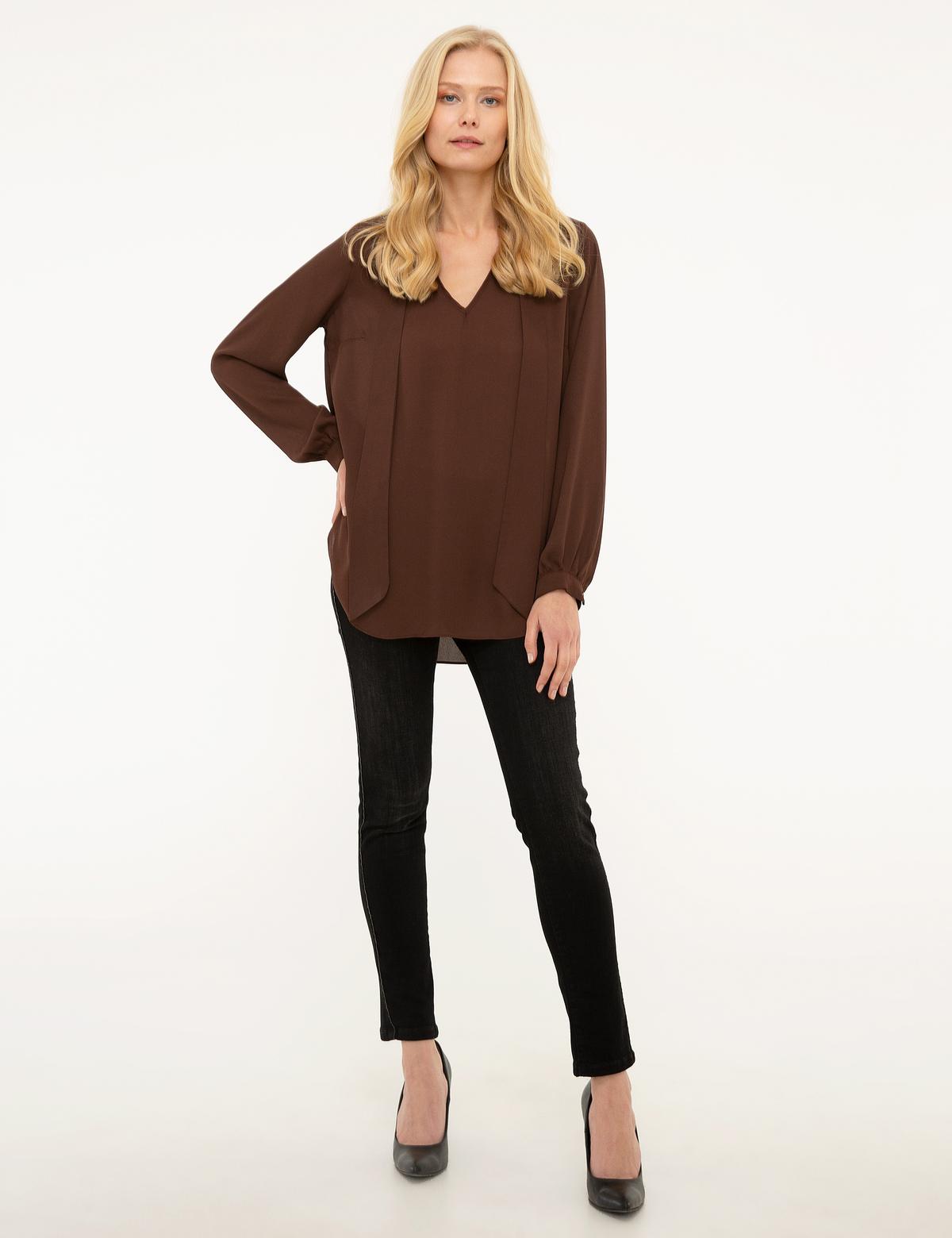 Kahverengi Dokuma Gömlek - 50197178039