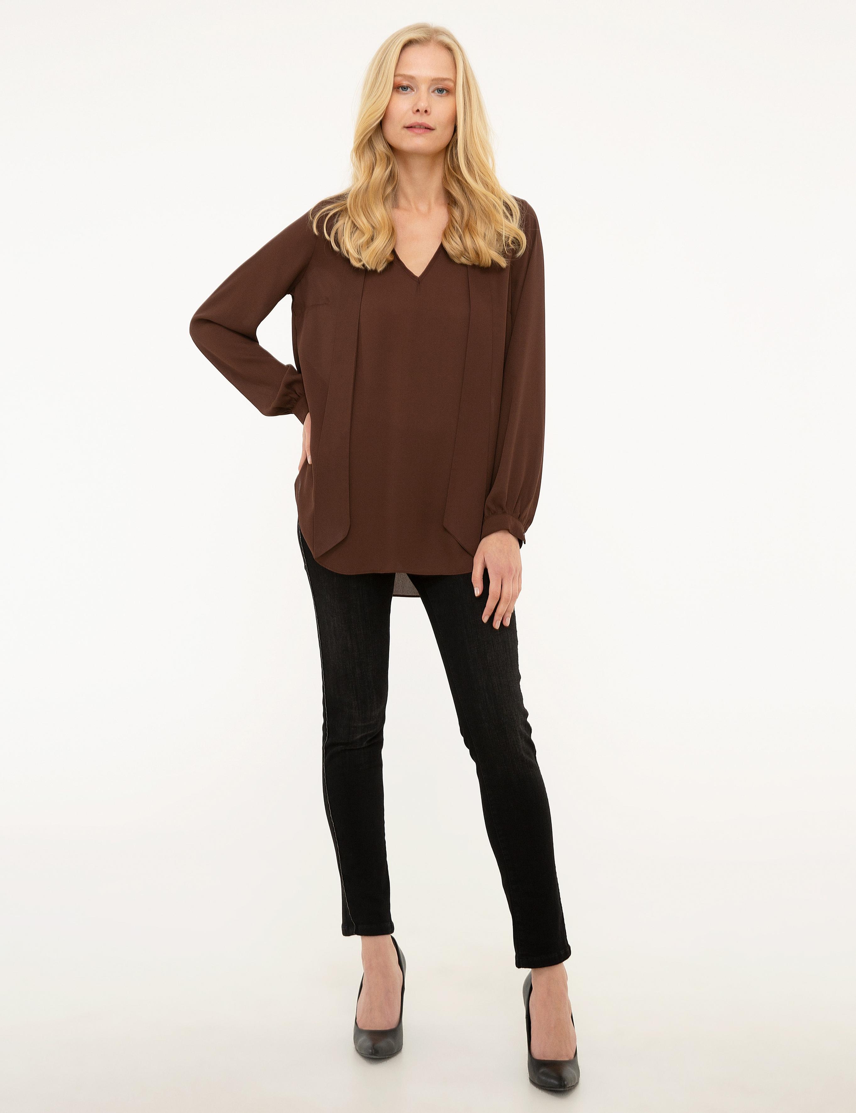 Kahverengi Dokuma Gömlek