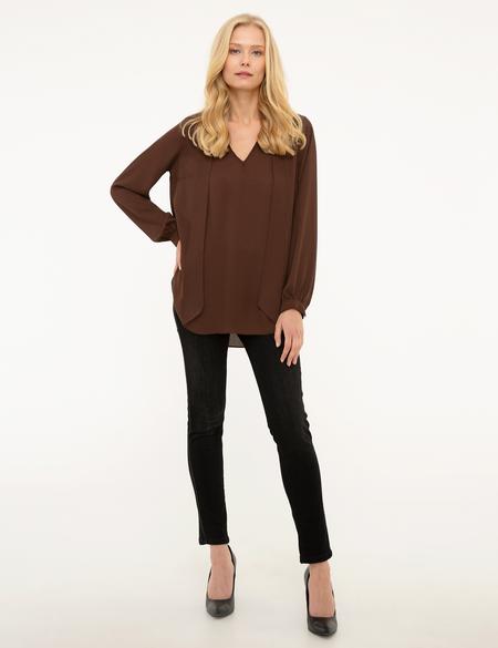 Kahverengi Dokuma Gömlek - 50197178039