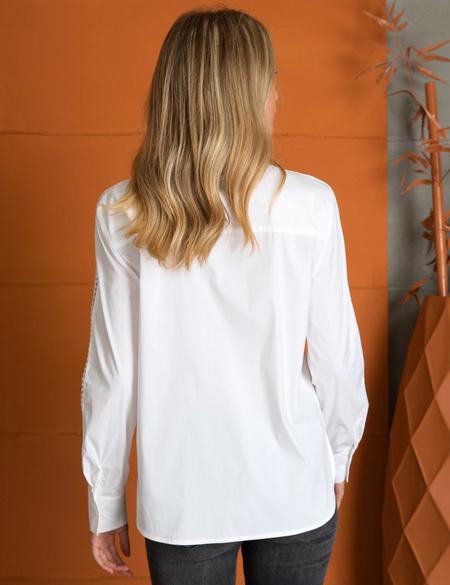 Beyaz Dokuma Gömlek - 50197211011