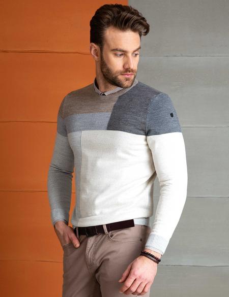 Gri Triko Kazak - 50193350066