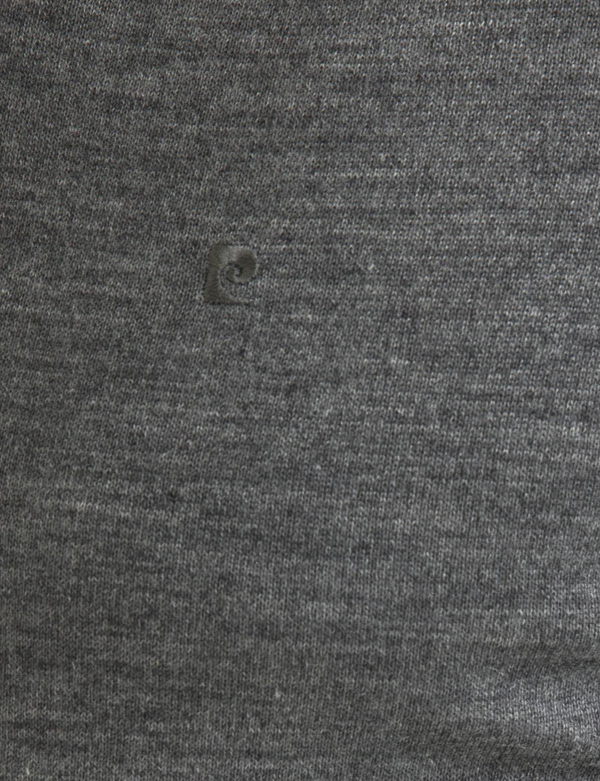 Gri Melanj Slim Fit Basic Kazak - 50193441073