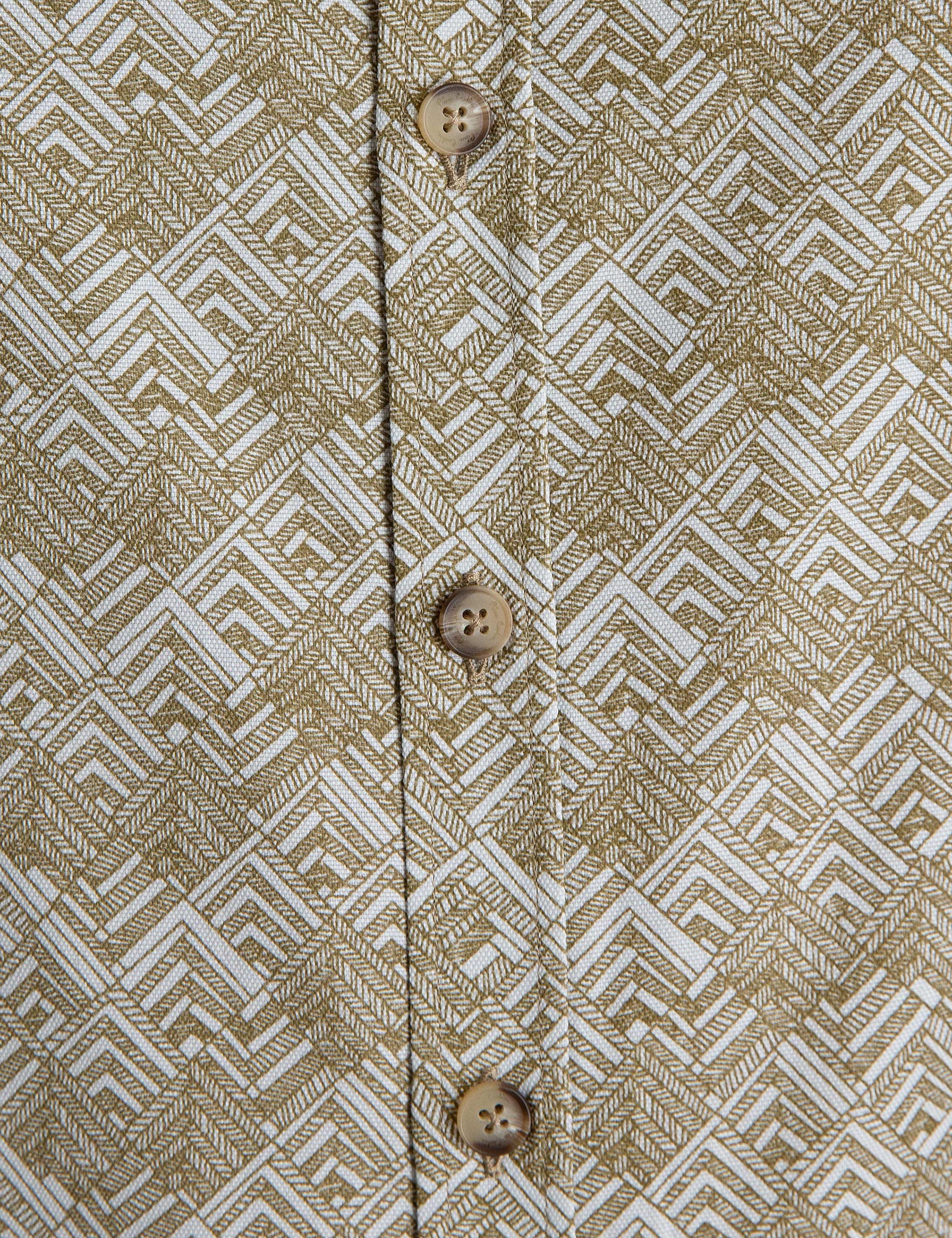 Yeşil Slim Fit Gömlek