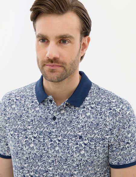 Lacivert Slim Fit Polo Yaka Tişört - 50224460001