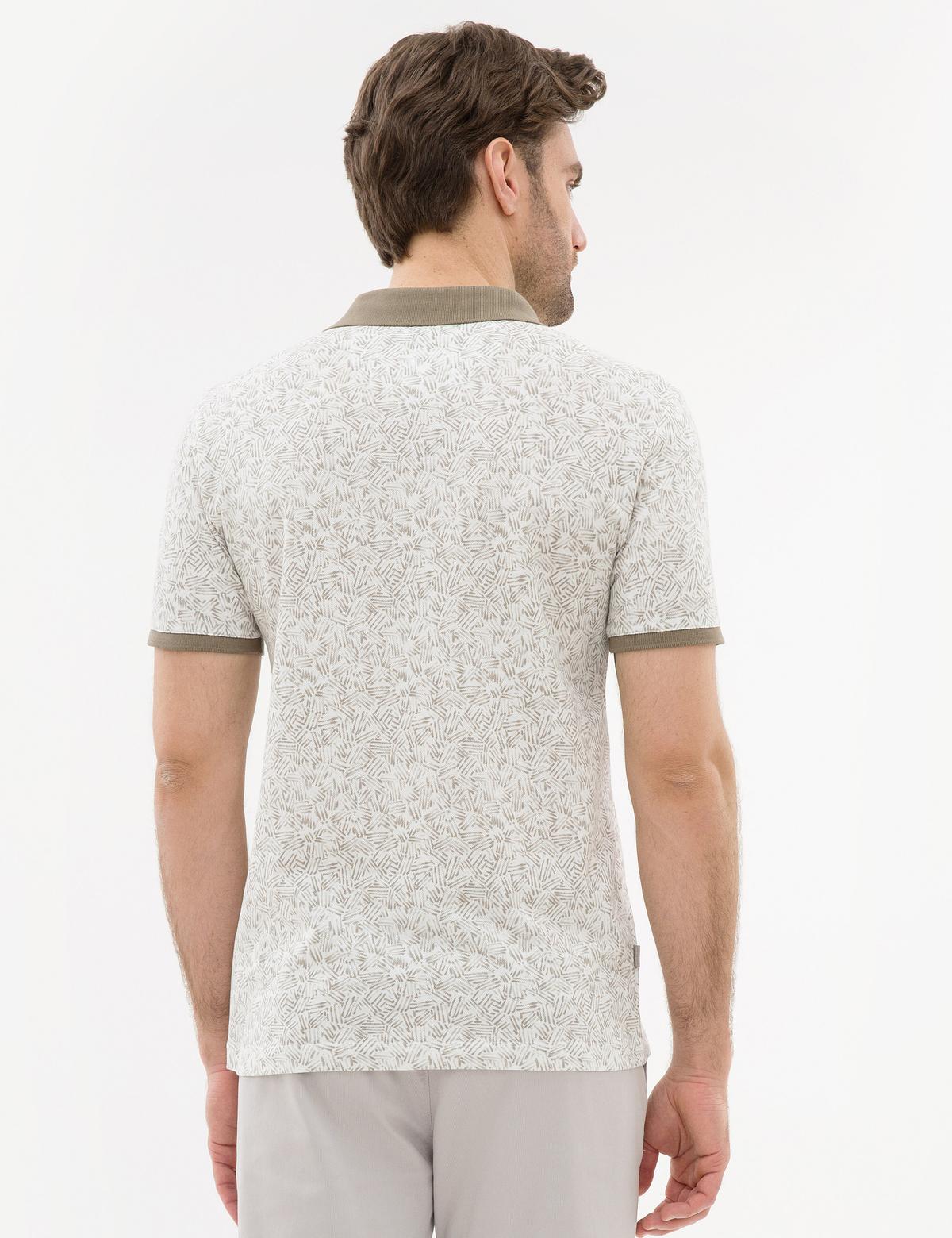 Koyu Gri Slim Fit Polo Yaka Tişört - 50224460019