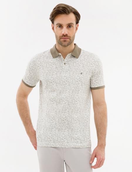 Koyu Gri Slim Fit Polo Yaka Tişört - 50224460019