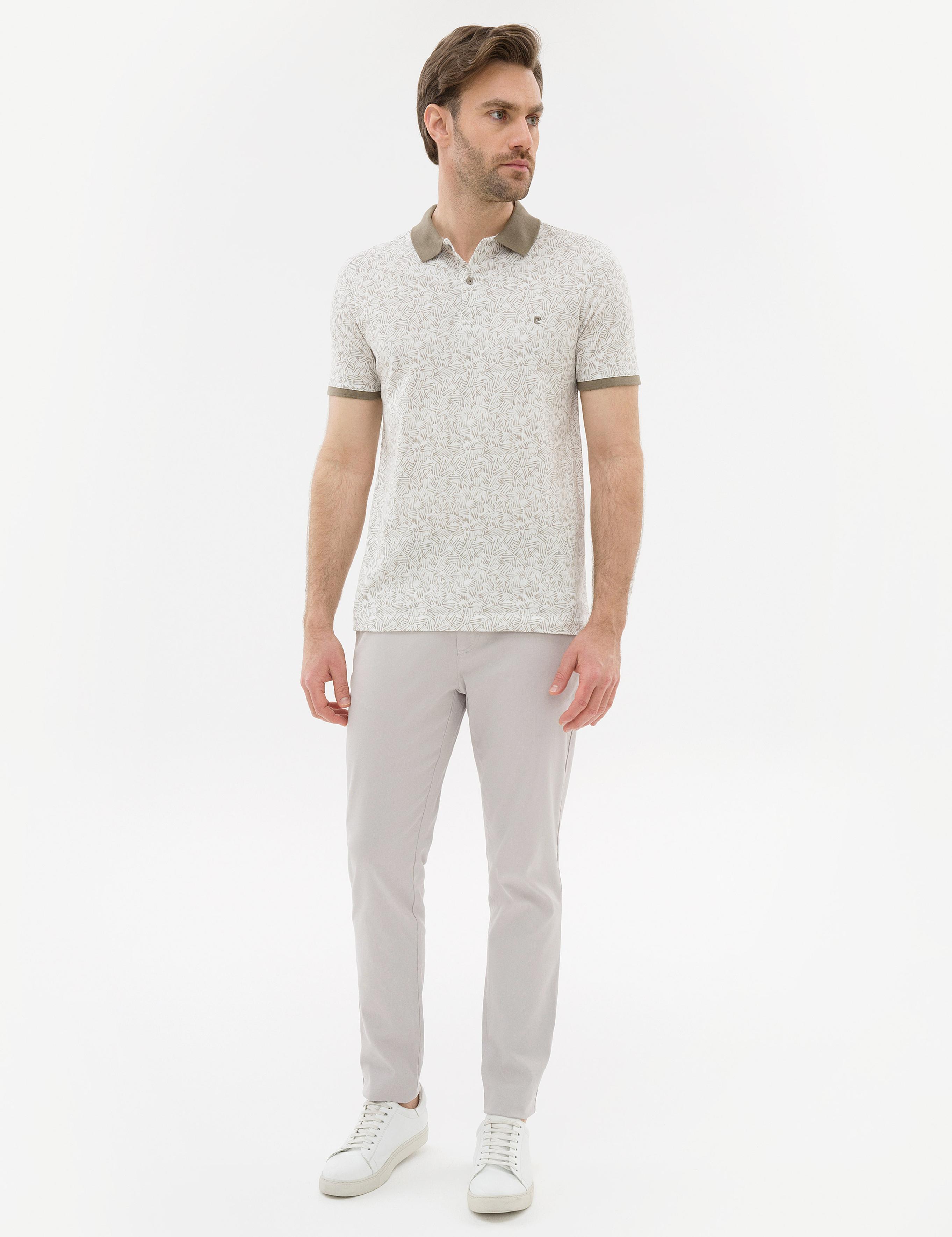 Koyu Gri Slim Fit Polo Yaka Tişört