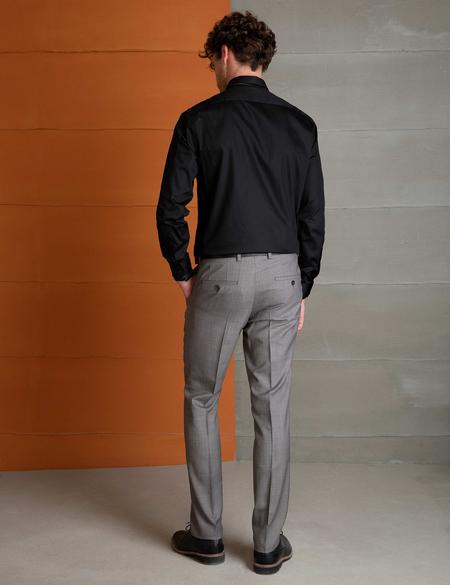 Gri Slim Fit Kumaş Pantolon - 50193341012