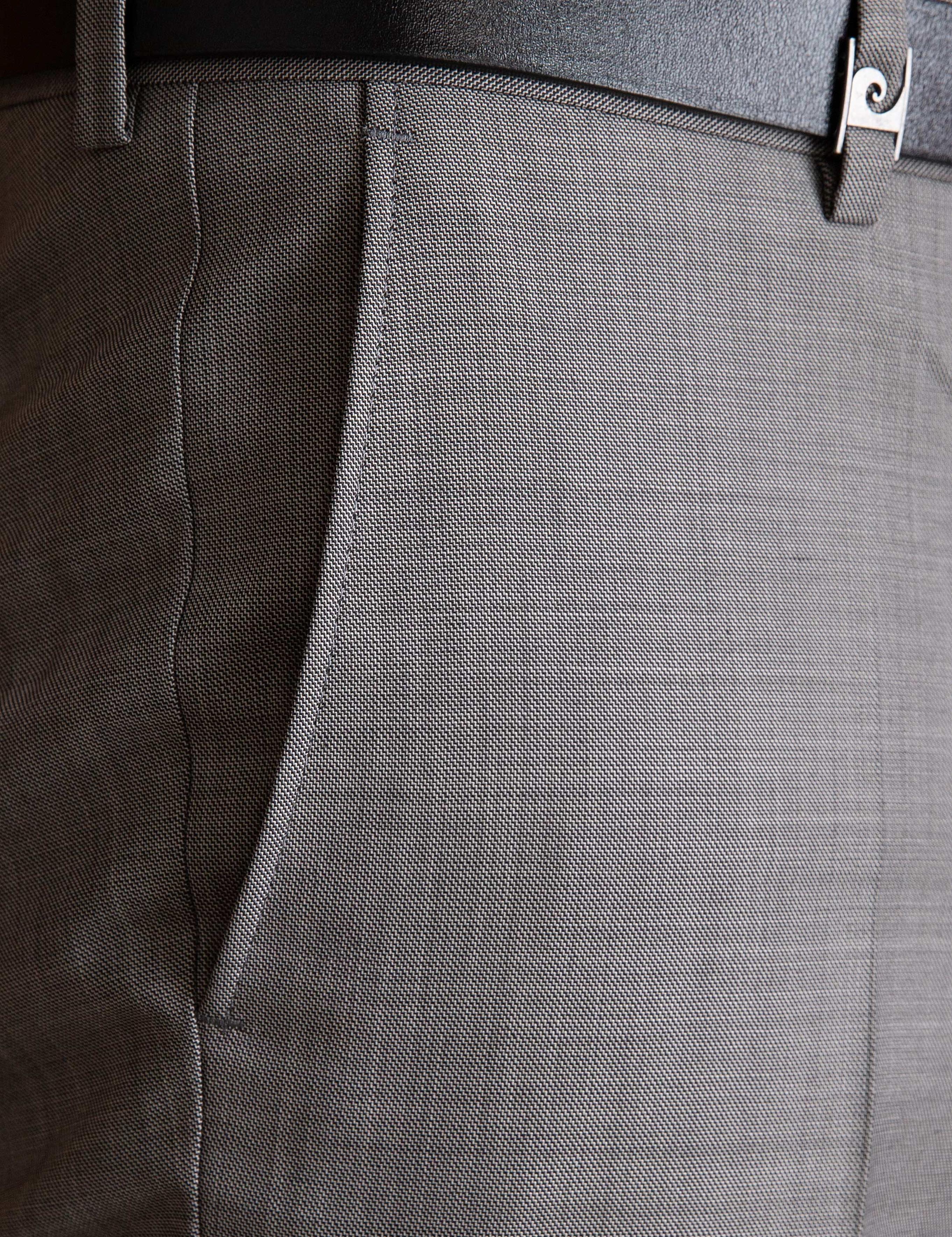 Gri Slim Fit Kumaş Pantolon