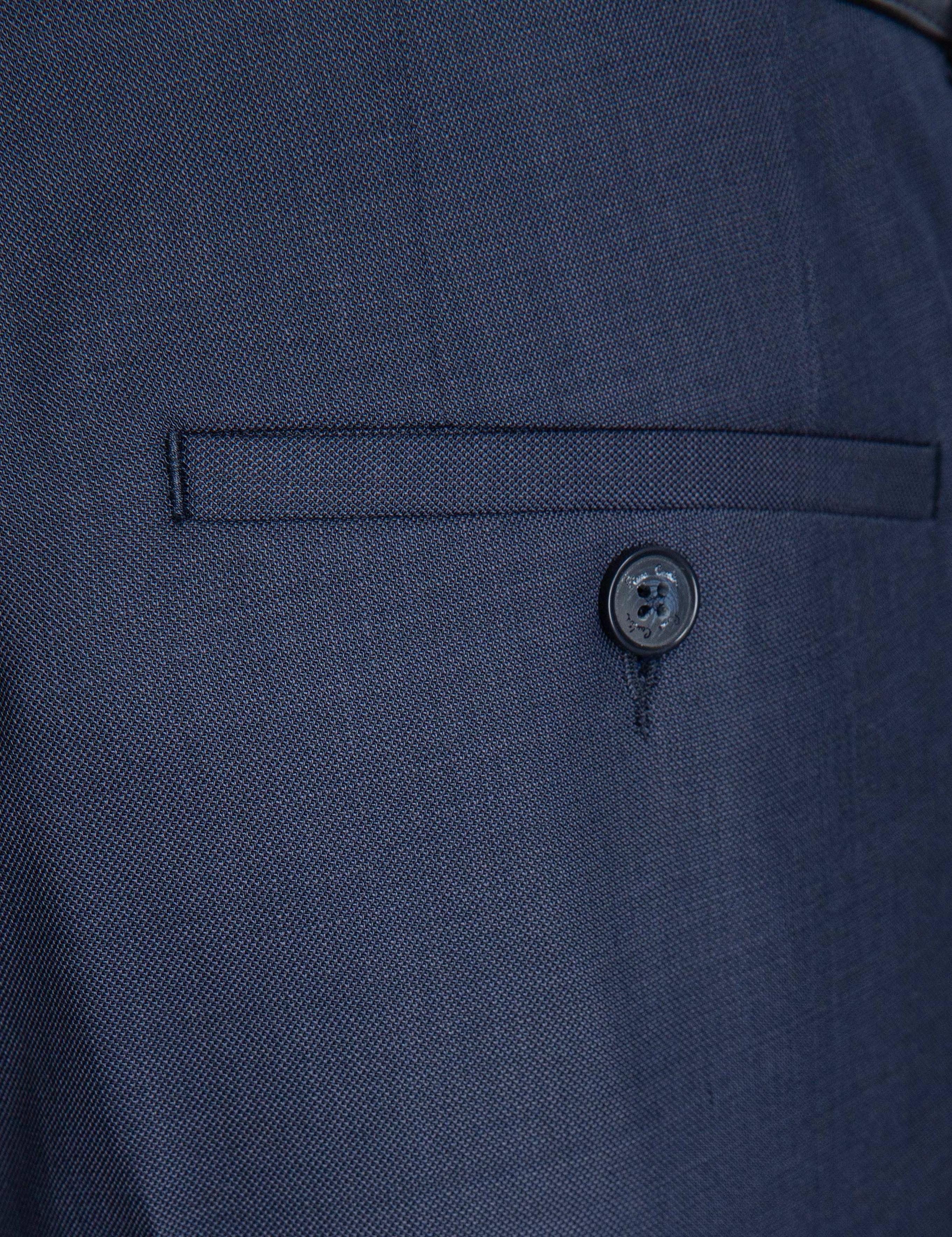 Lacivert Slim Fit Pantolon