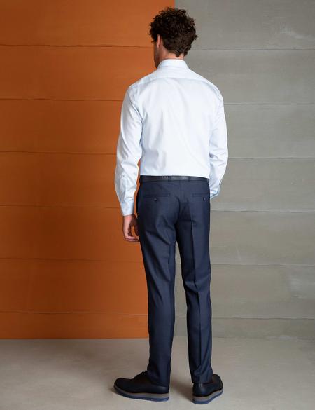 Lacivert Slim Fit Pantolon - 50193341027