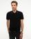 Siyah Slim Fit Polo Yaka T-Shirt