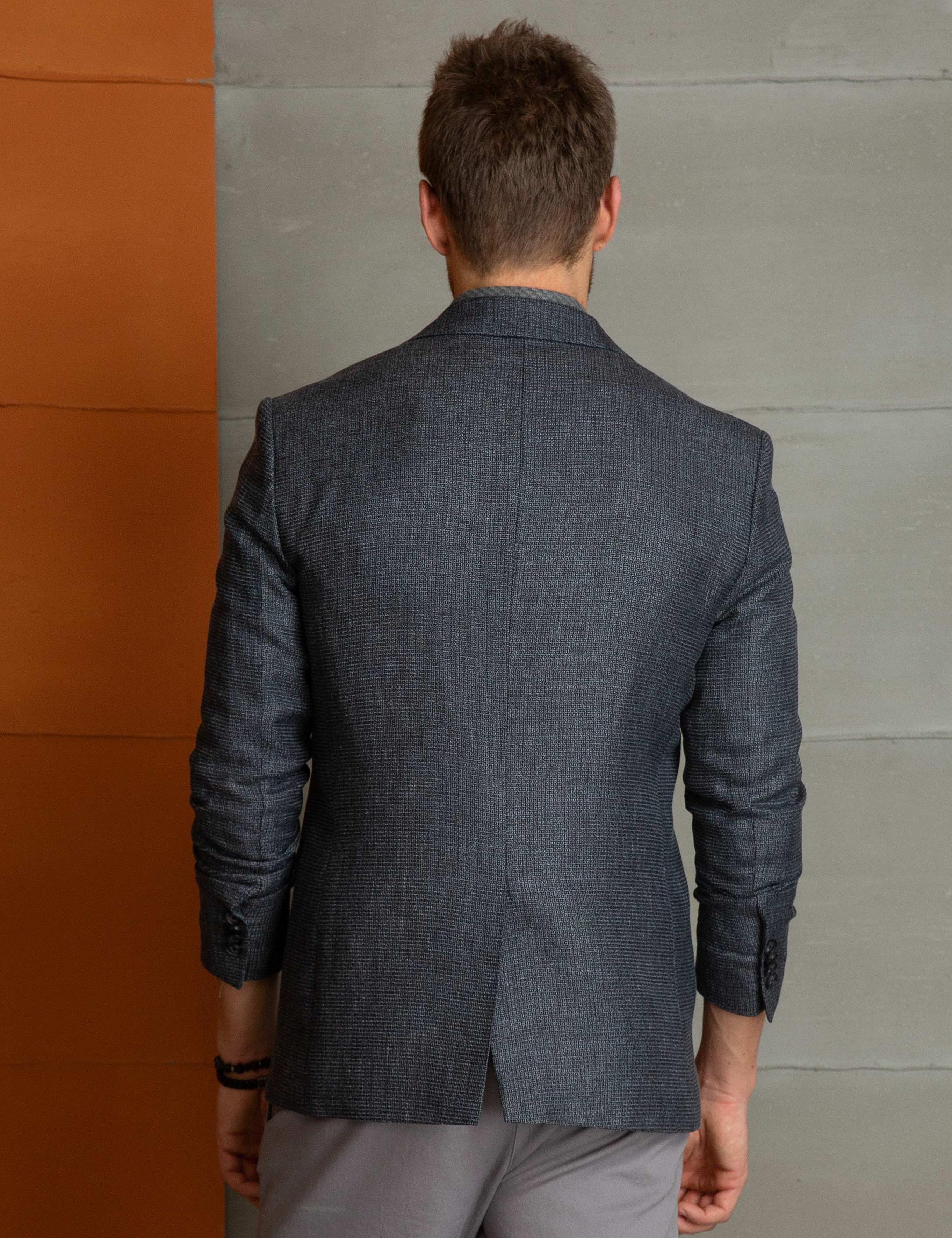 Füme Slim Fit Ceket