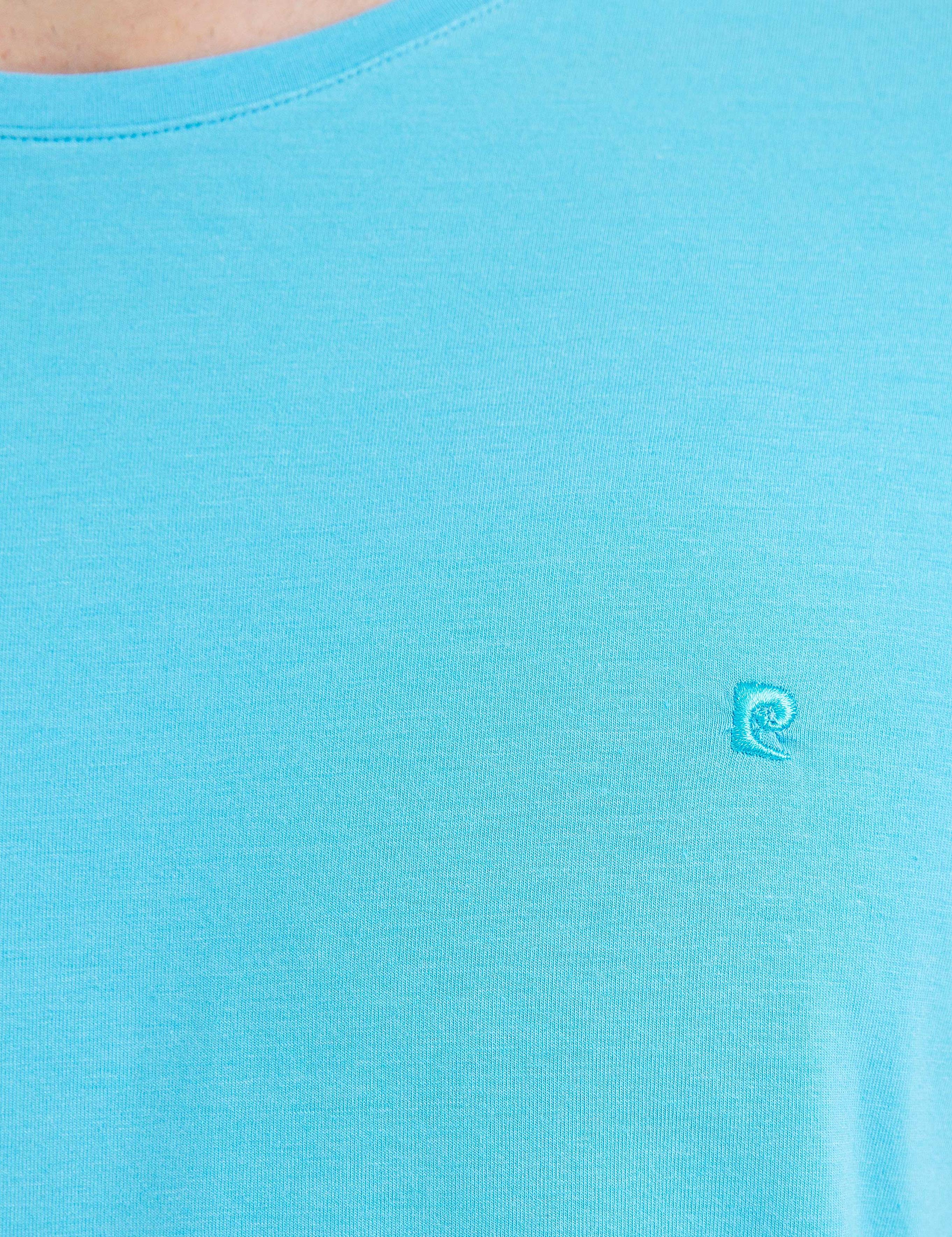 Açık Mavi Ex. Slim Fit Basic T-shirt