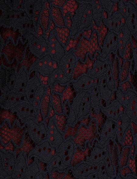 Bordo Real Slim Fit Dokuma Elbise - 50197479003