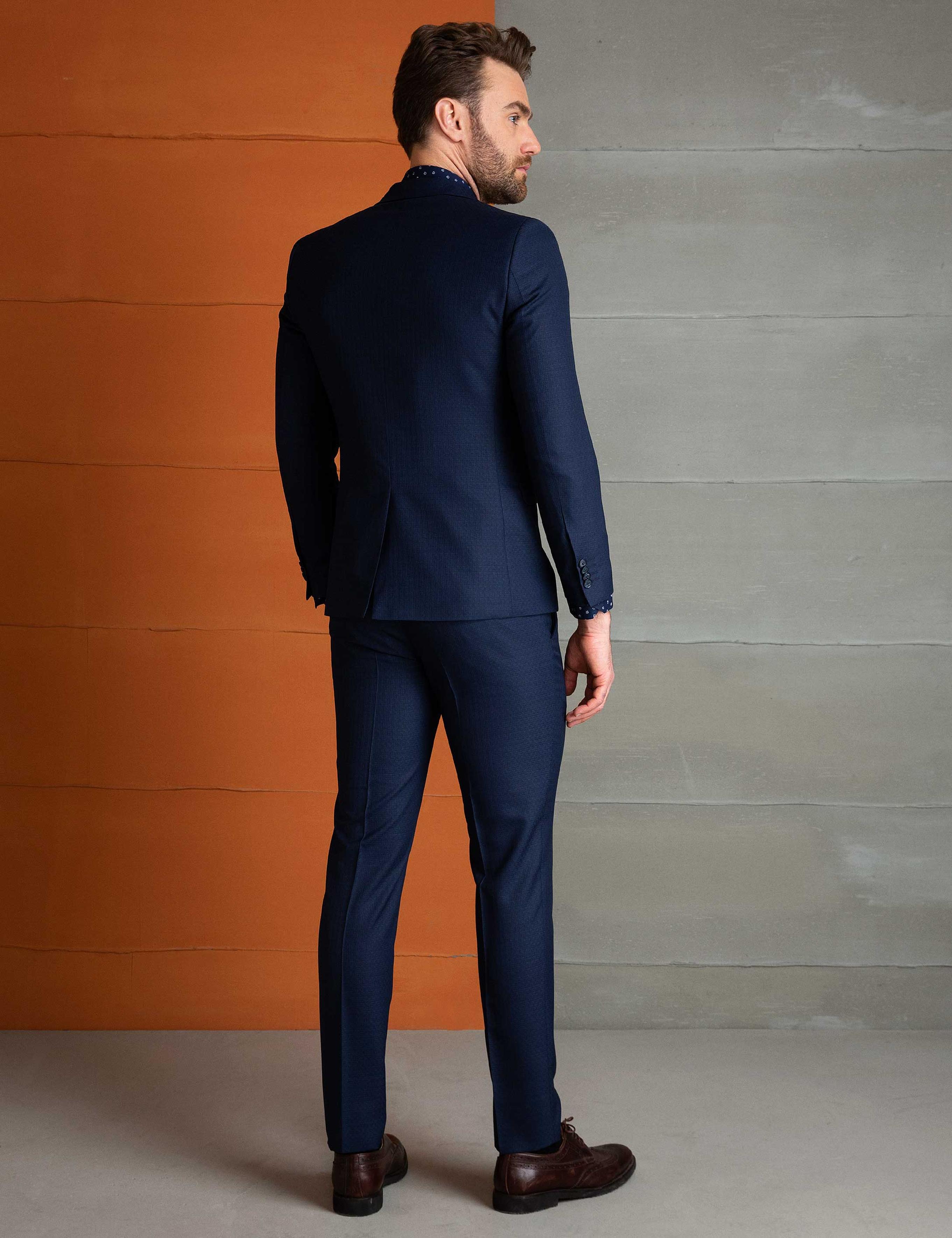 Lacivert Ex. Slim Fit Takım Elbise