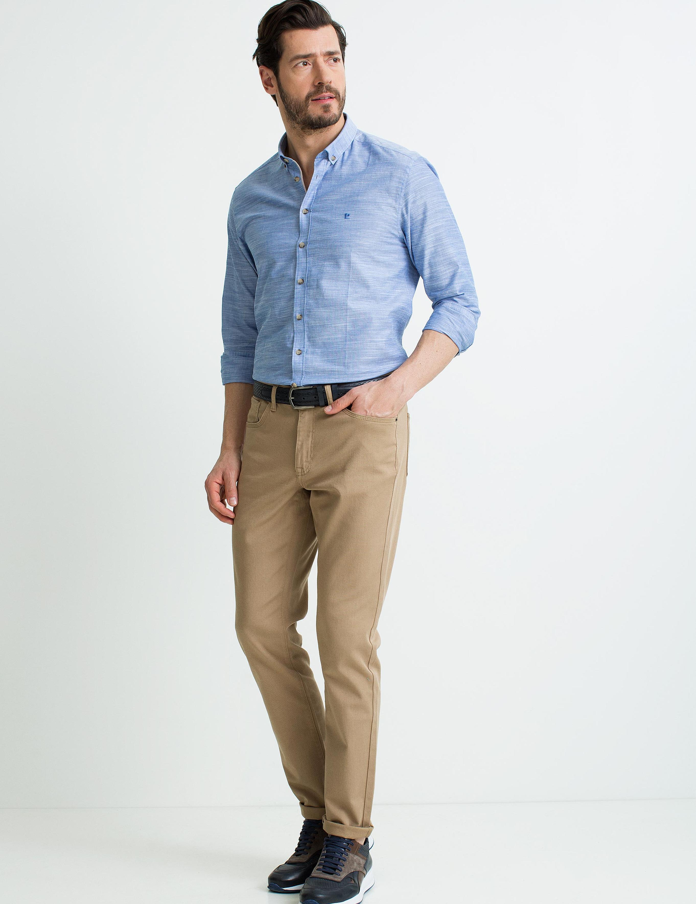 İndigo Slim Fit Gömlek