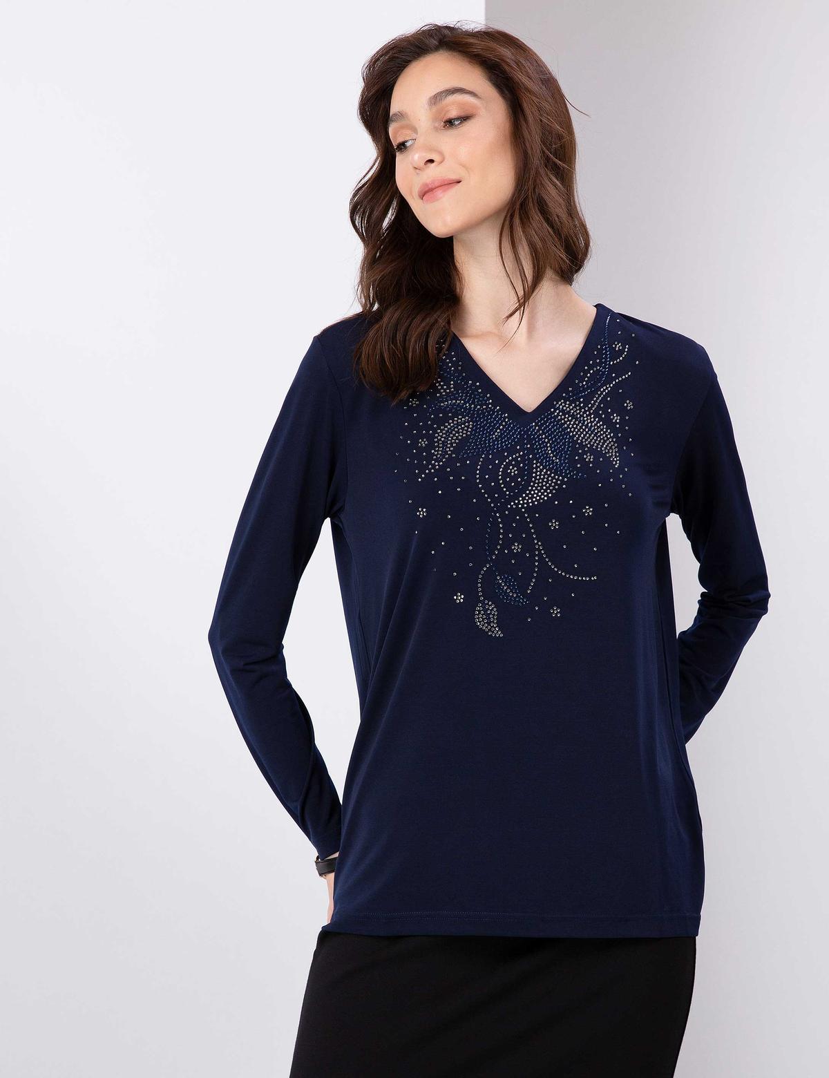 Lacivert Bluz - 50197811046