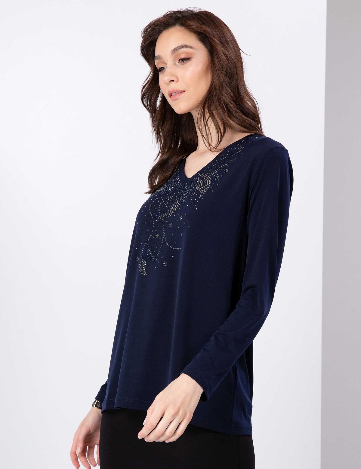 Lacivert Bluz - 50197811046