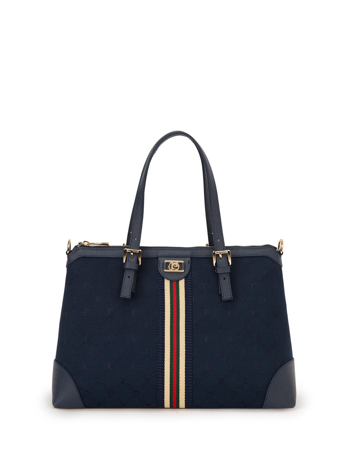 Lacivert Uzun Askılı Kol Çantası - 50222401002