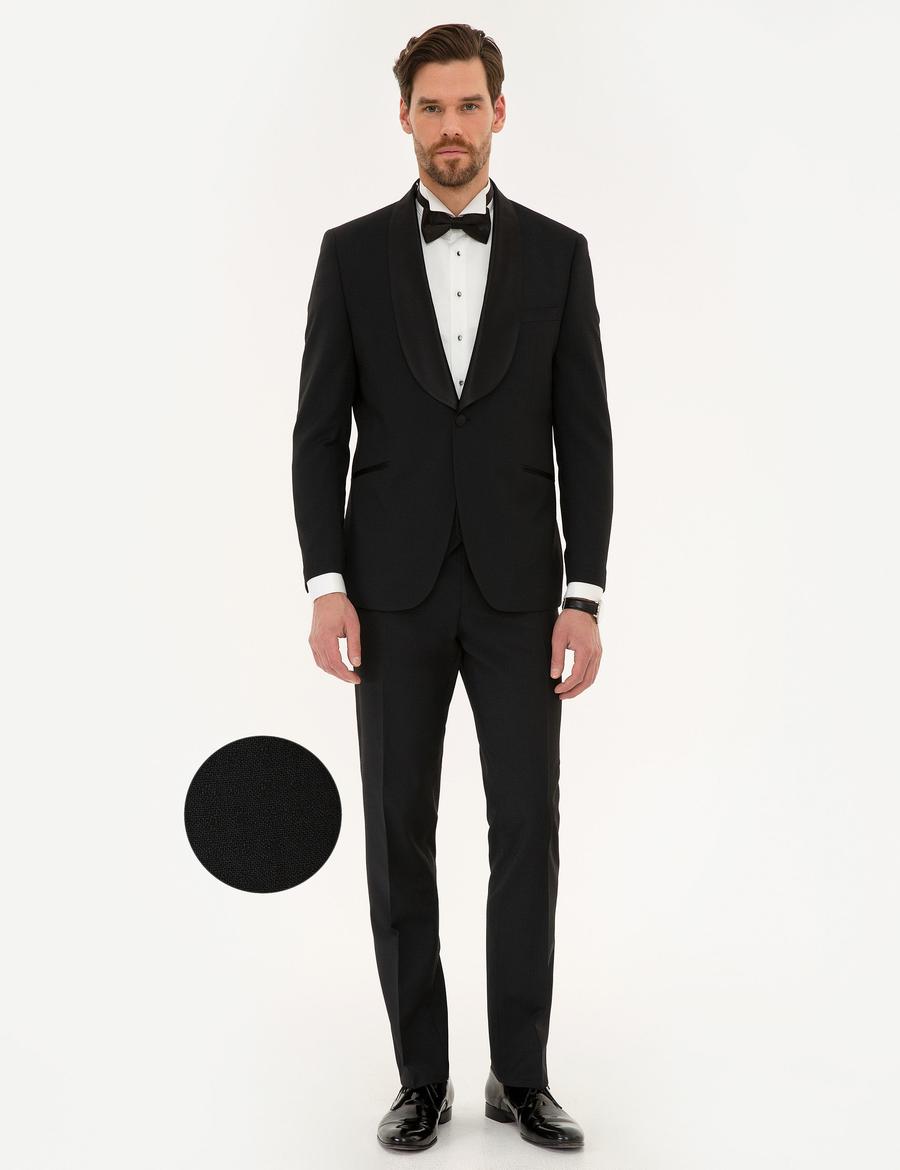 Siyah Yelekli Damatlık Smokin