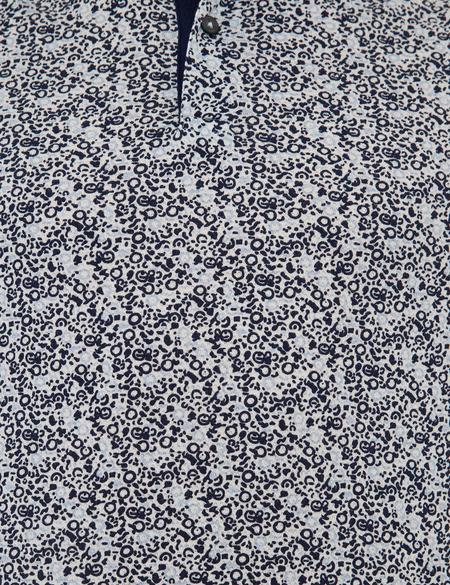 Lacivert Slim Fit Polo Yaka Tişört - 50220888024