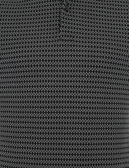 Siyah Slim Fit Polo Yaka Tişört - 50221383038