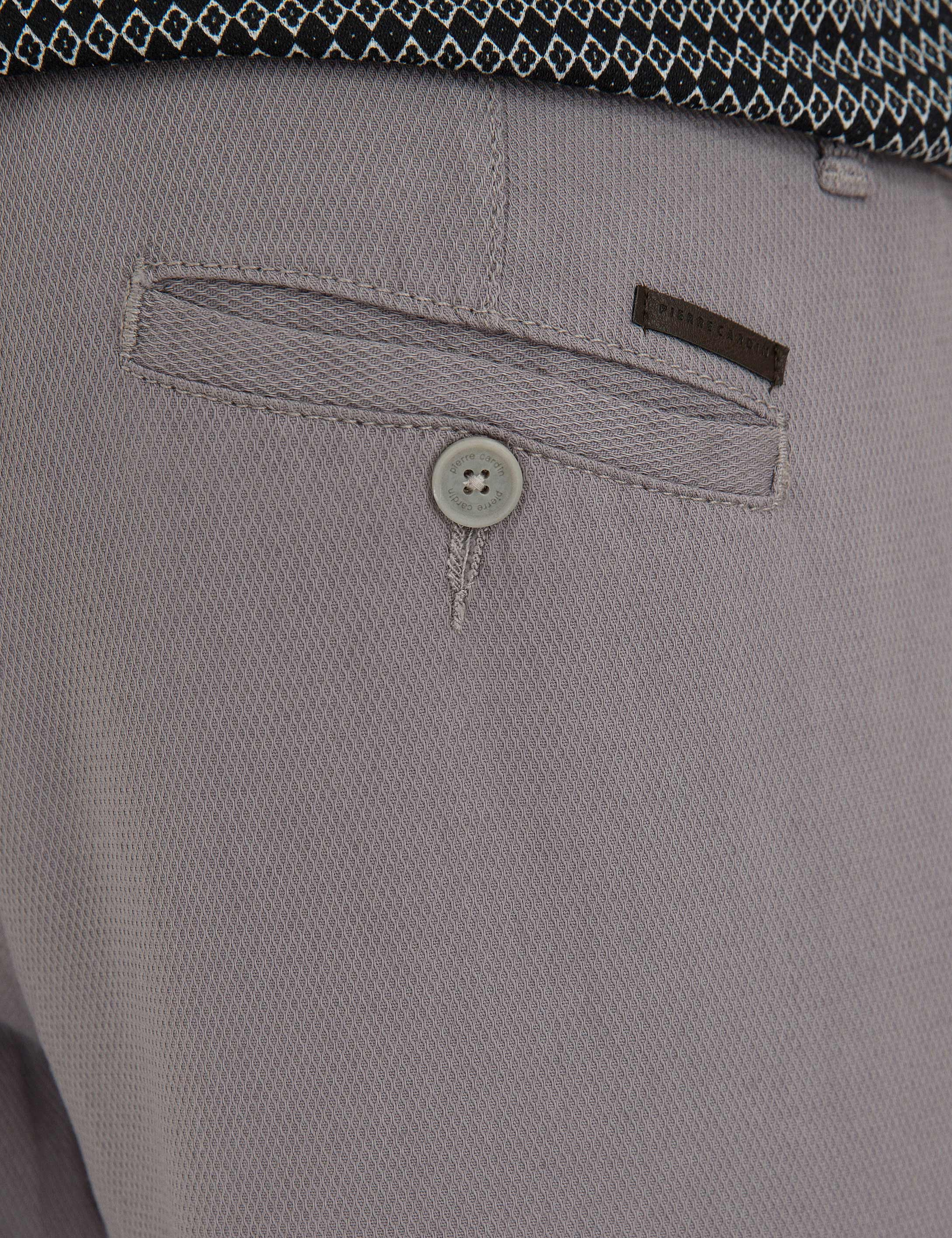 Gri Slim Fit Chino Pantolon