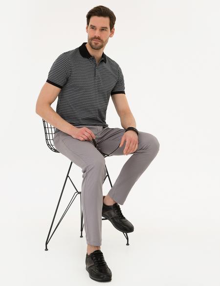 Gri Slim Fit Chino Pantolon - 50225938042