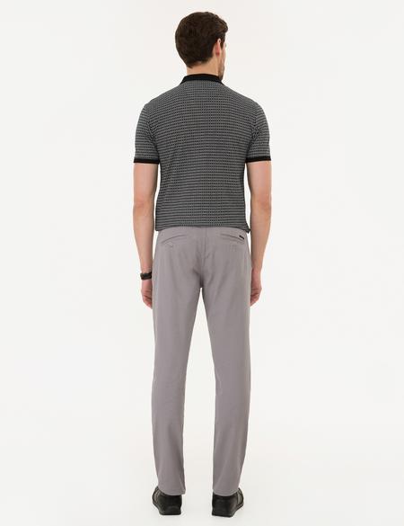 Gri Slim Fit Chino Pantolon - 50225938042