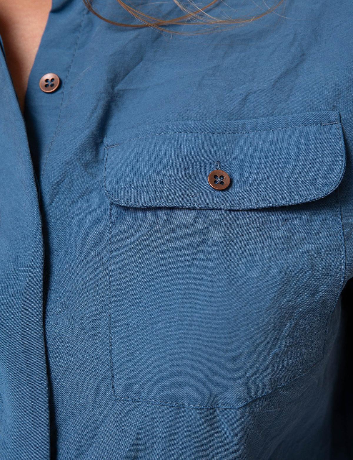 Mavi Dokuma Gömlek - 50197227041