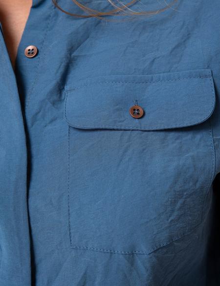 Mavi Dokuma Gömlek - 50197227041