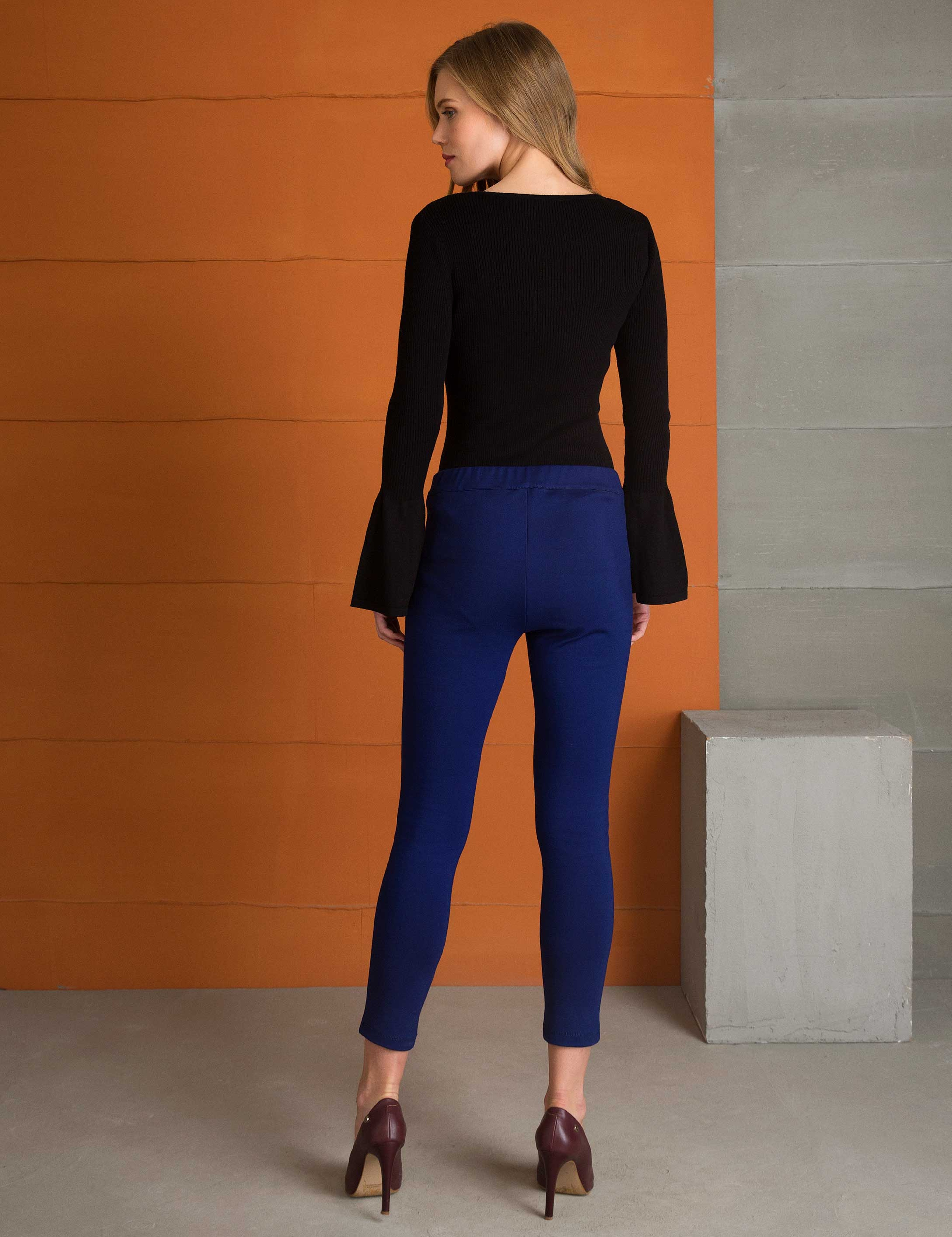 Lacivert Slim Fit Eşofman Altı - Image 3