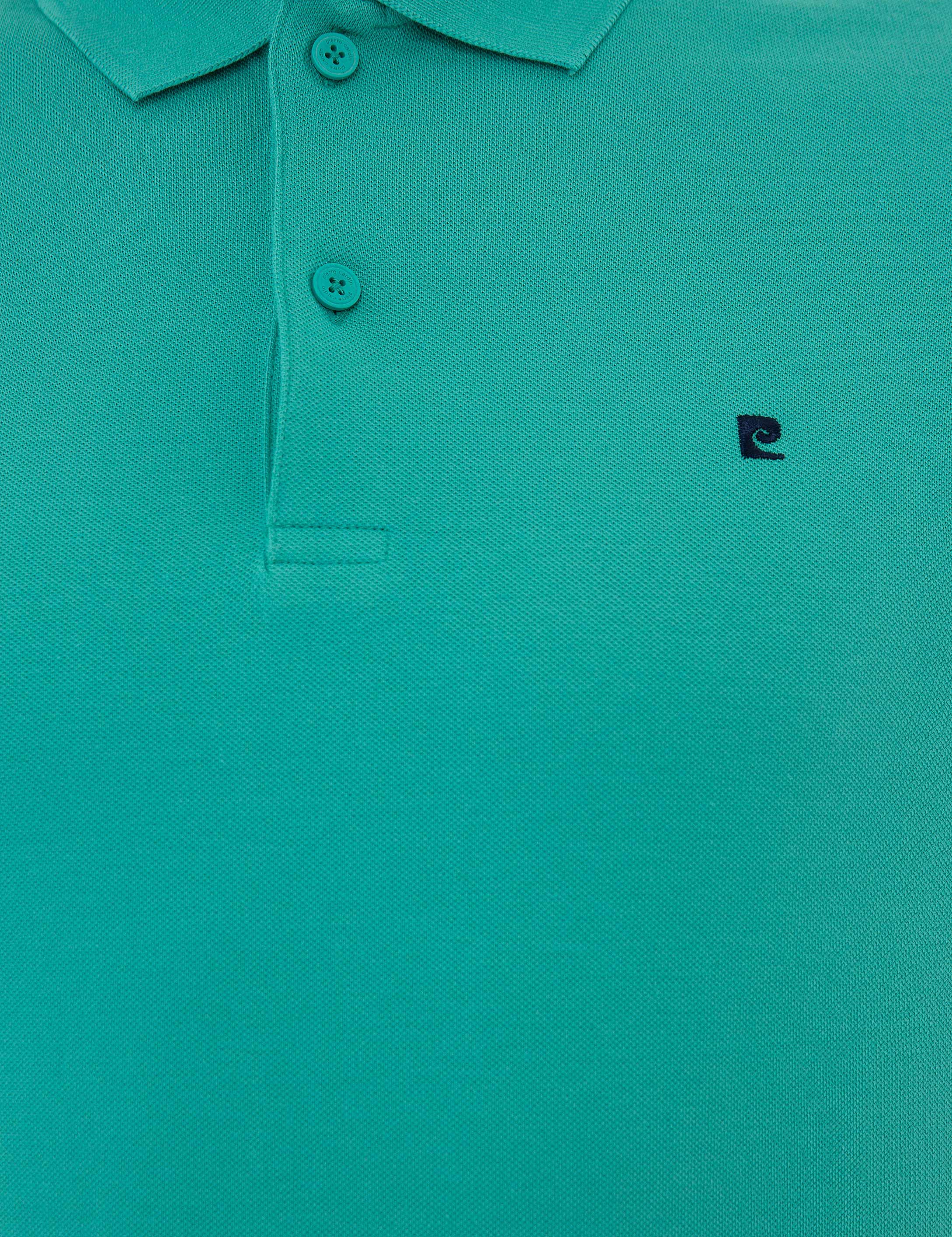 Mint Yeşil Slim Fit Basic Polo Yaka T-Shirt - Image 5