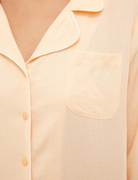 Somon Uzun Kollu Gömlek - 50204411007