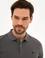Koyu Gri Slim Fit Basic Polo Yaka T-Shirt
