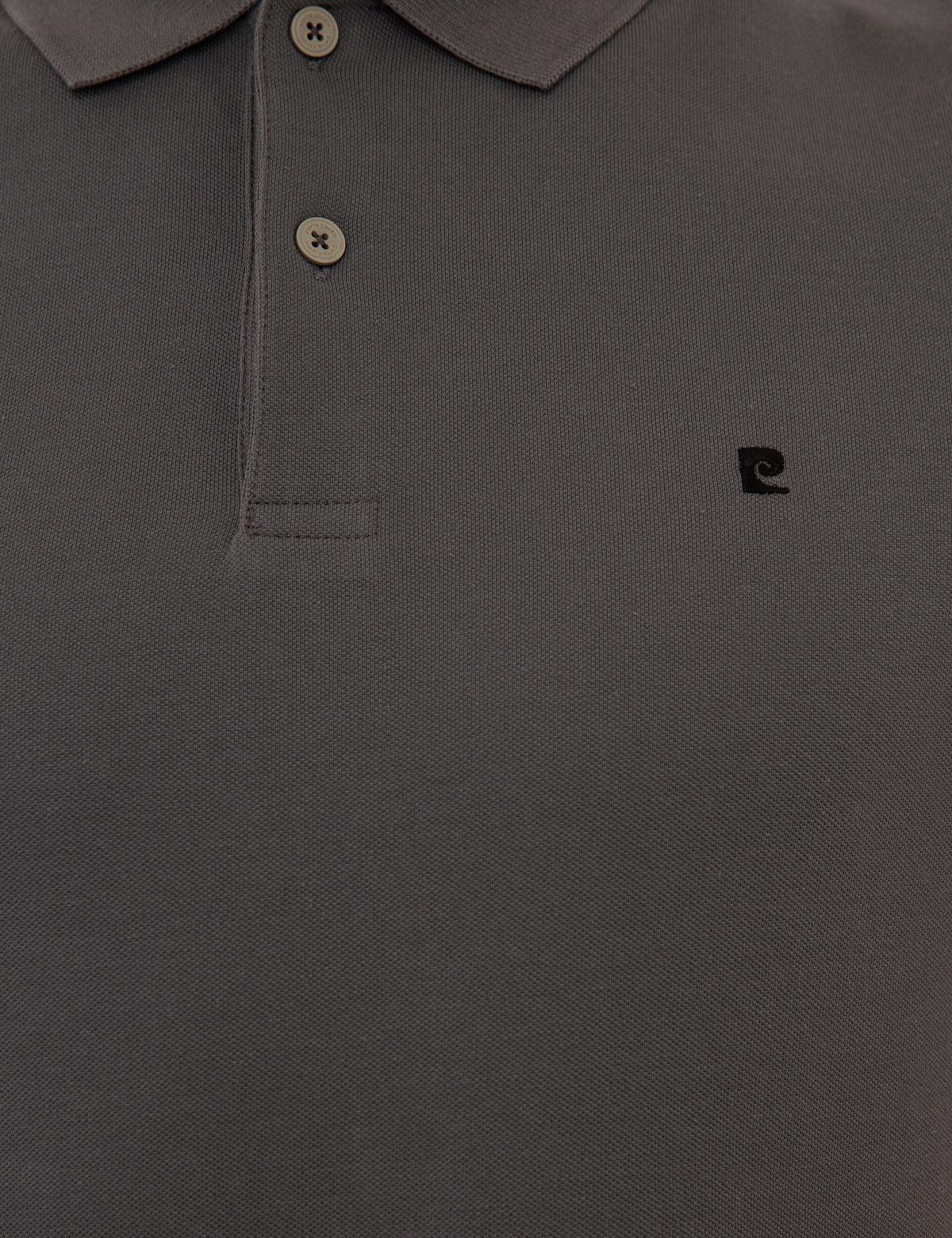 Koyu Gri Slim Fit Basic Polo Yaka T-Shirt - 50225515064