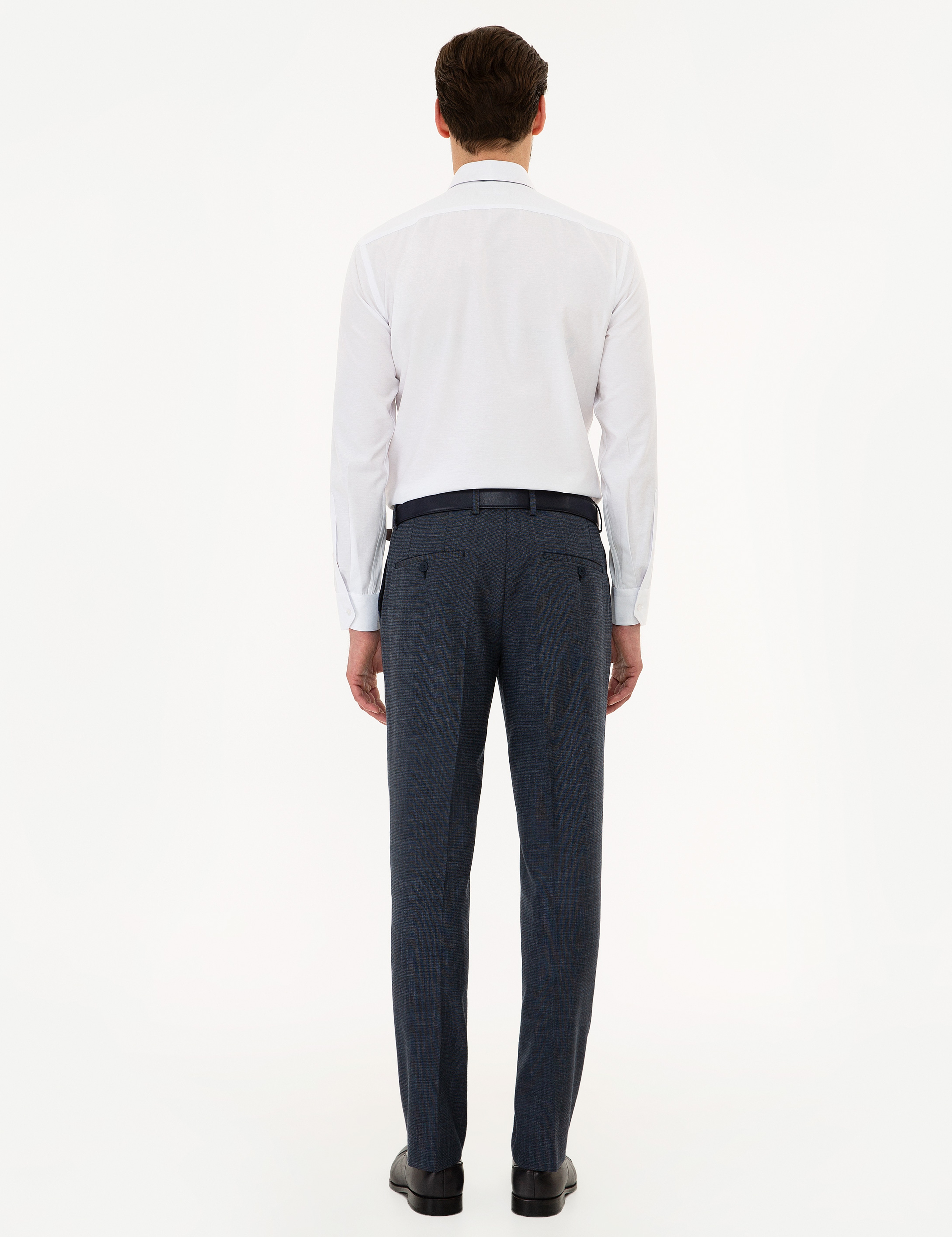 Lacivert Slim Fit Pantolon - Image 3