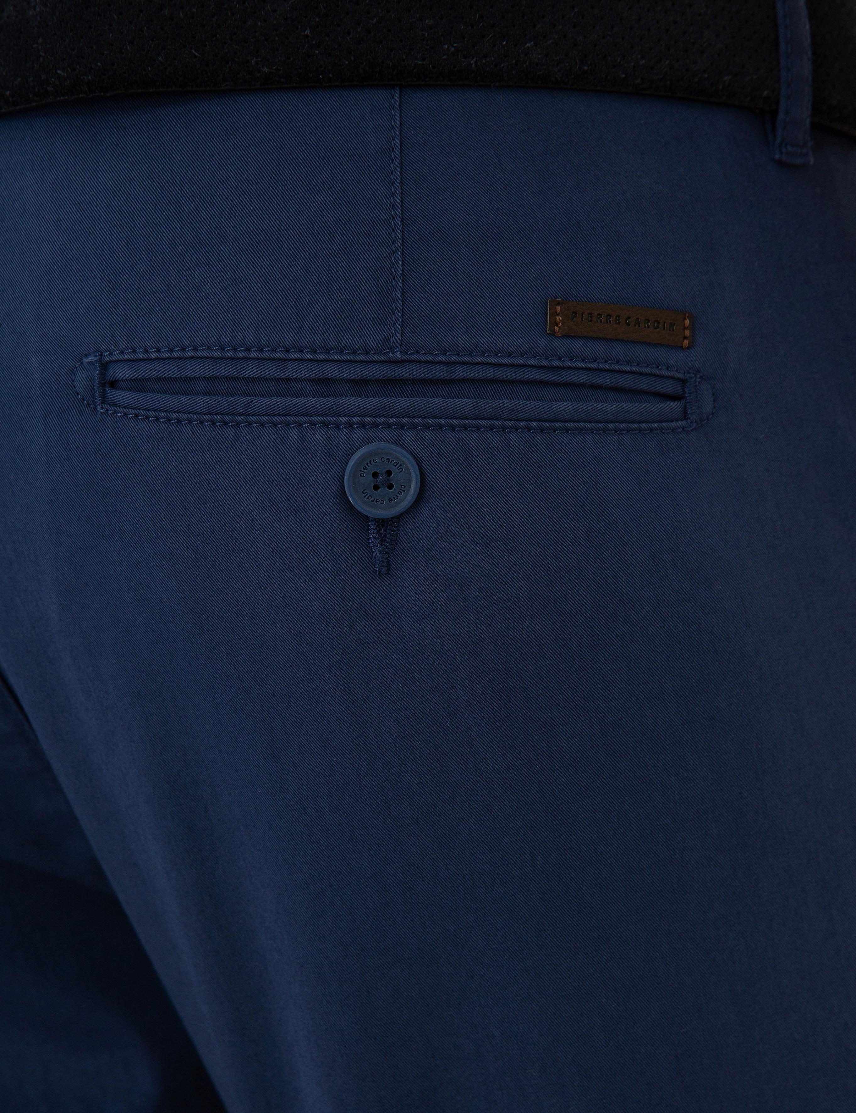 İndigo Slim Fit Kanvas Pantolon