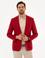 Kırmızı Slim Fit Ceket