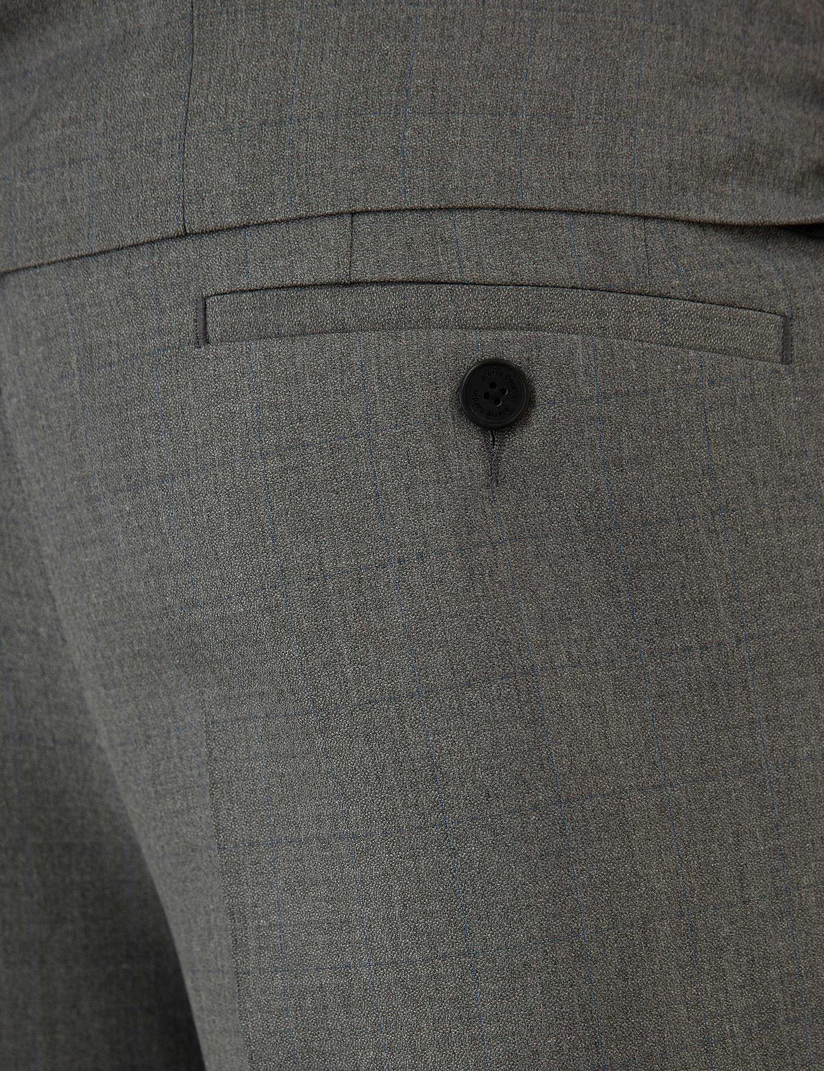 Gri Slim Fit Takım Elbise - 50224042020