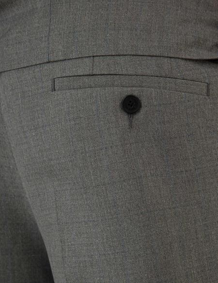 Gri Slim Fit Takım Elbise - 50224042020