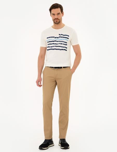 Camel Slim Fit Chino Pantolon - 50225938022