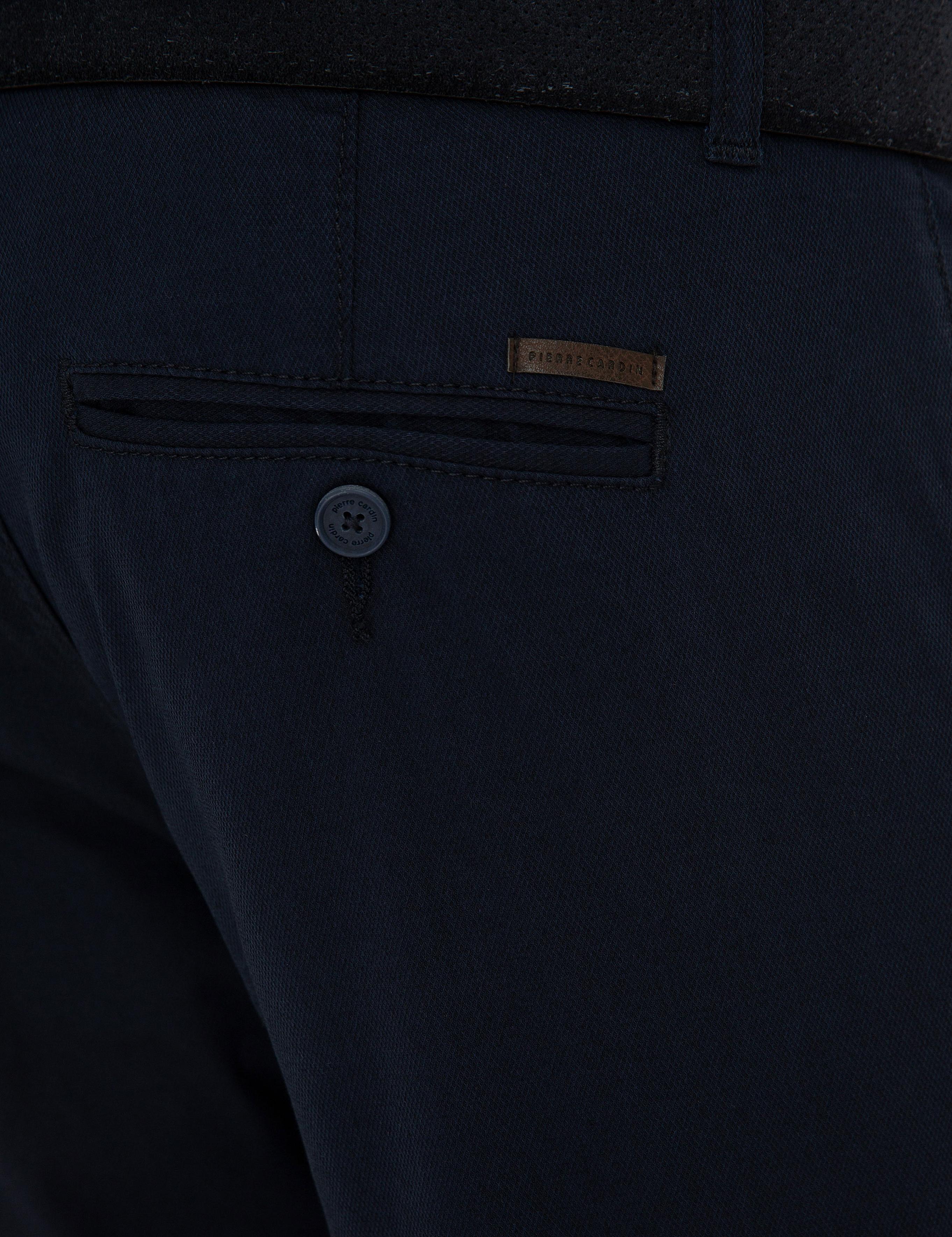 Lacivert Slim Fit Chino Pantolon