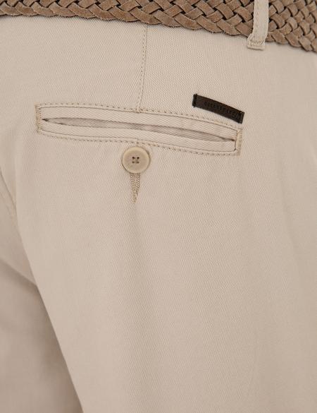 Bej Slim Fit Kanvas Pantolon - 50225942050